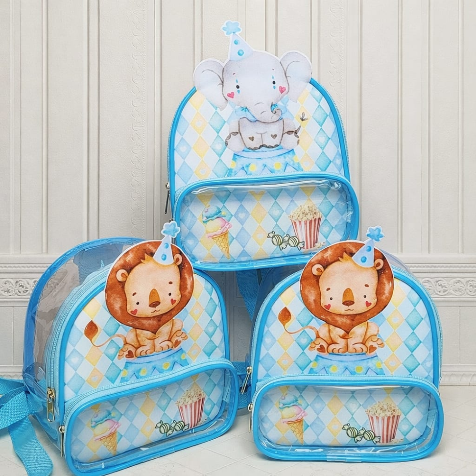 ★ Mochila 3D - Plástico Cristal / Fosco -Tamanho (P) - #3