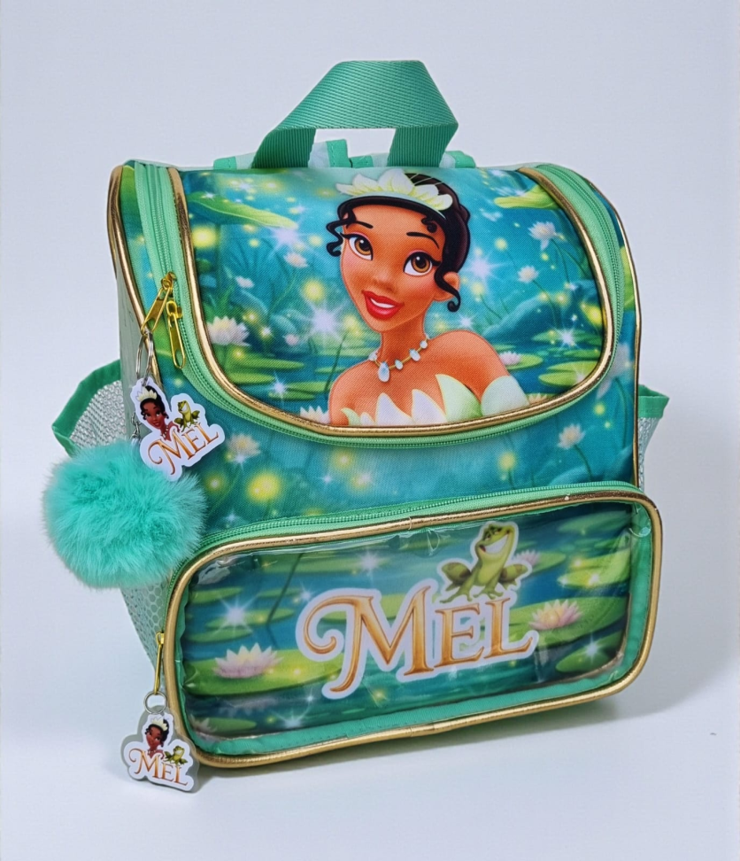 ★Mochila com dourado - Tamanho Padrão (M) - #10