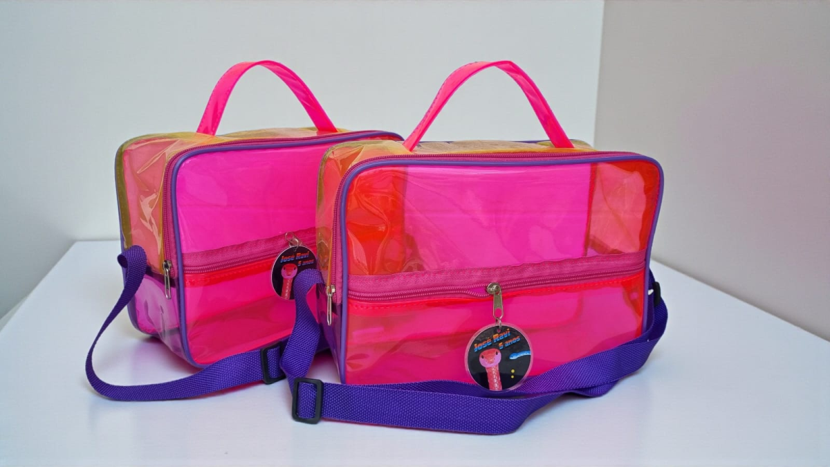 ★Maleta neon - Tamanho 25x19x11 - #4