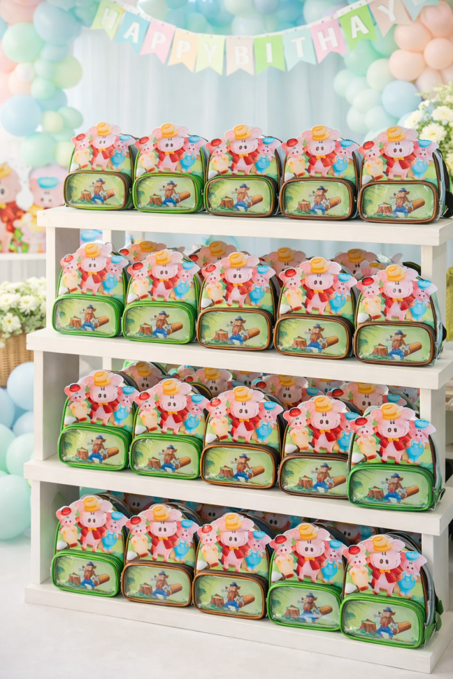 ★ Mochila 3D - Plástico Cristal / Fosco -Tamanho (P) - #6