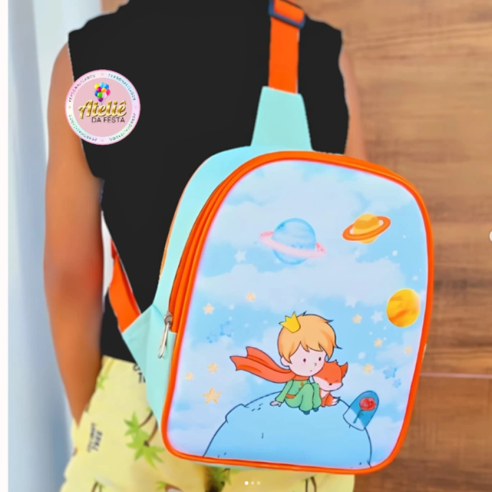 ★Bolsa transversal - Mochila -Tamanho 19x23 - #4