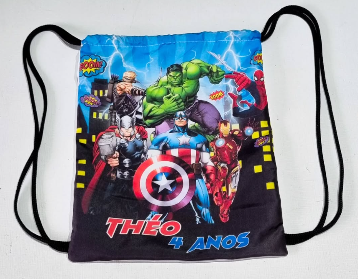 ★Sacolinha de cordão- Tamanho 30x25 - #4