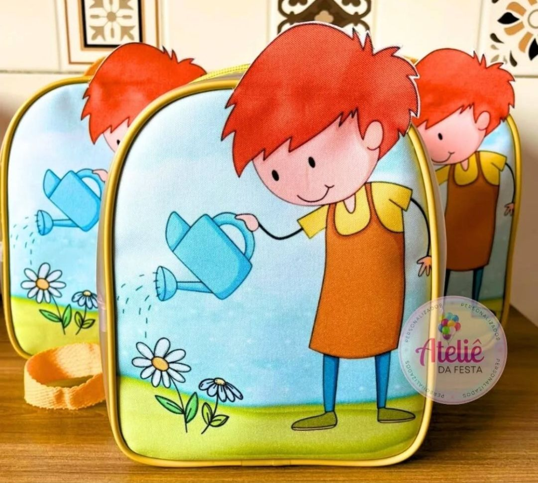 ★ Mochila 3D - Plástico Cristal / Fosco -Tamanho (M) - #4