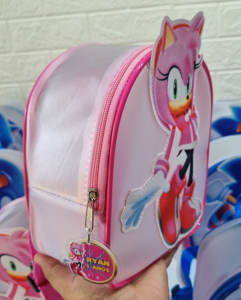 ★Mochila 3D -Plástico Cristal / Fosco - Tamanho (P) - #6