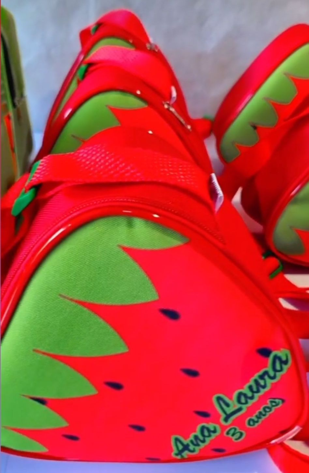 ★Bolsa fruta🍓 - Tamanho: (18x22) - #1