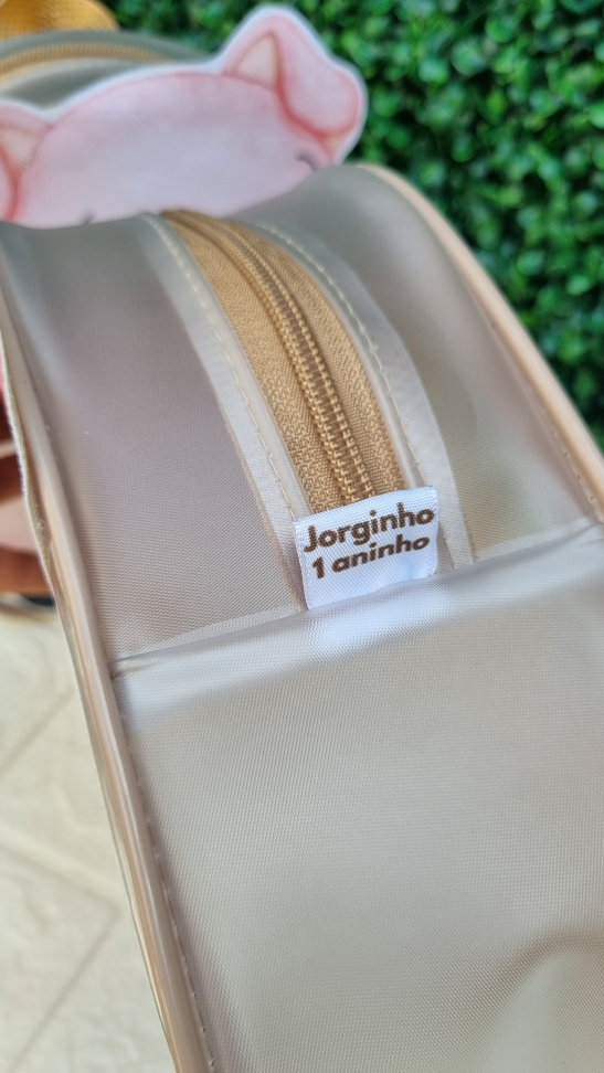 ★ Mochila 3D - Plástico Cristal / Fosco -Tamanho (M) - #10