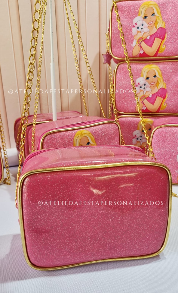★Bolsa LUXO BARBIE / MATERIAL GLITTER (Tam: 16x22) - #3