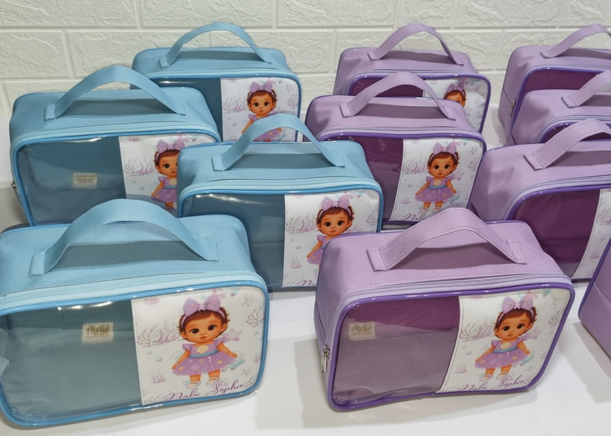 ★Bolsa de mão com visor cristal -Tamanho 22x15 - #5