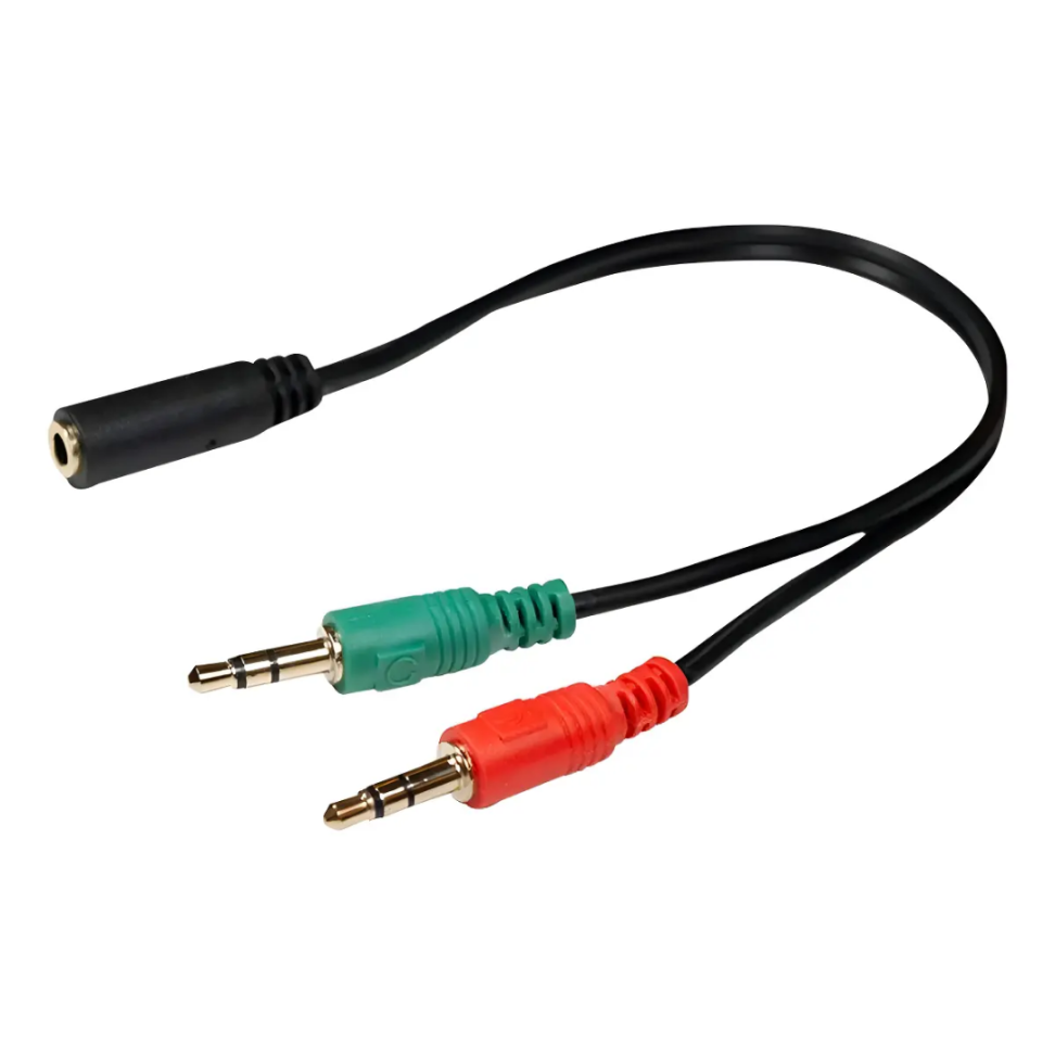 Cabo Adaptador Headset P2 Macho Para P3 Femea -  X-Cell