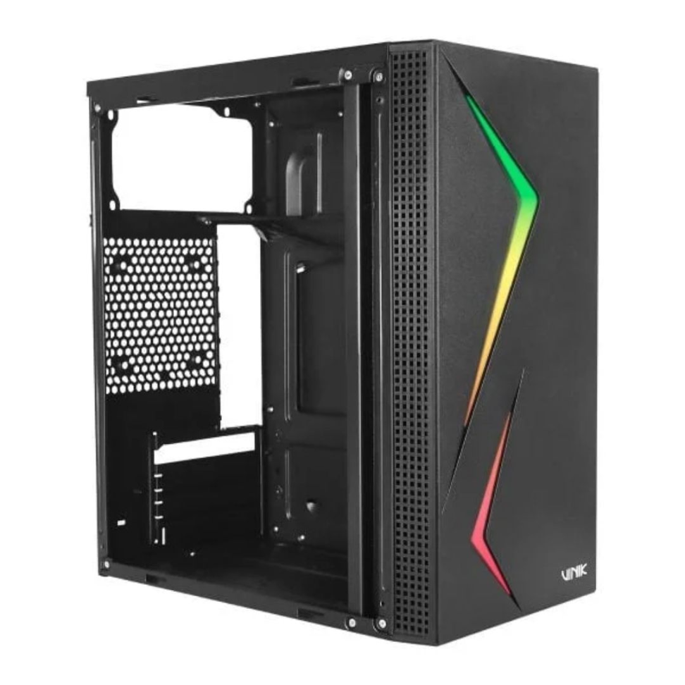 Gabinete Gamer Vinik Twin Edge Preto Lateral Acrilico - #3