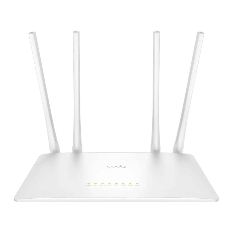 Roteador Dual-Band Wifi Cudy AC1200 - MODELOWR1200