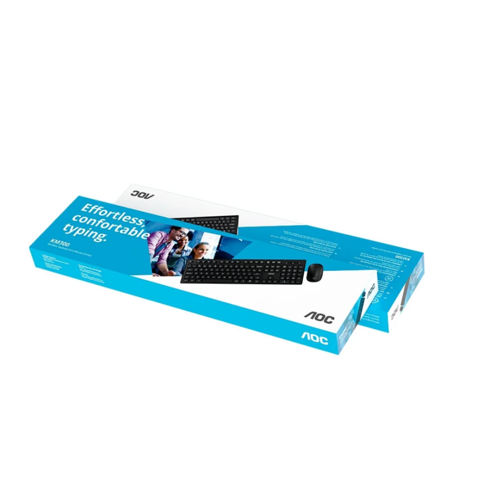 Kit Teclado E Mouse Sem Fio AOC - KM300 - #5