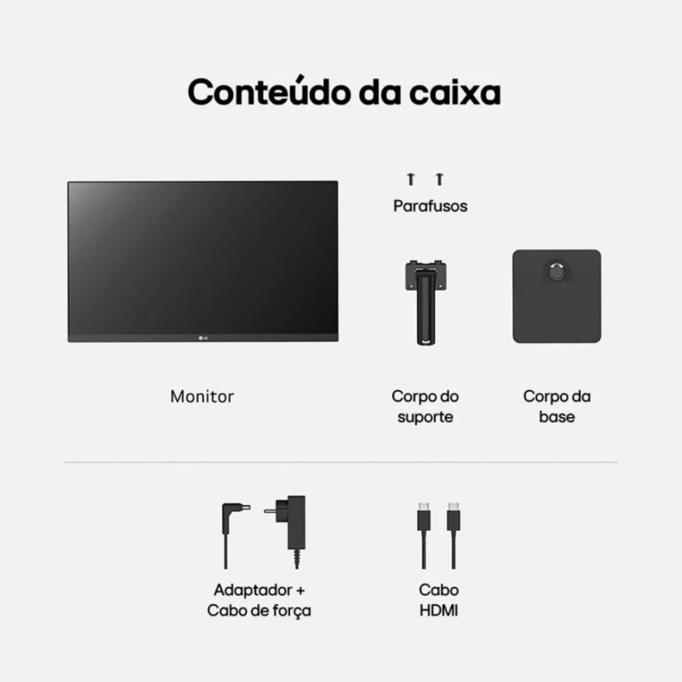 Monitor Gamer LG 27 Full HD 100Hz 5MS, Painel IPS - 27MS500B