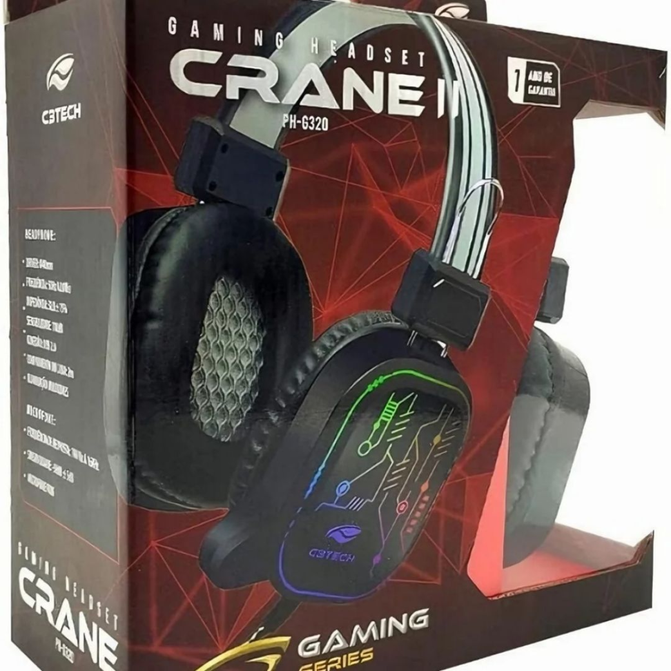 Headset Crane USB - C3Tech PH-G320BKV2 - #4