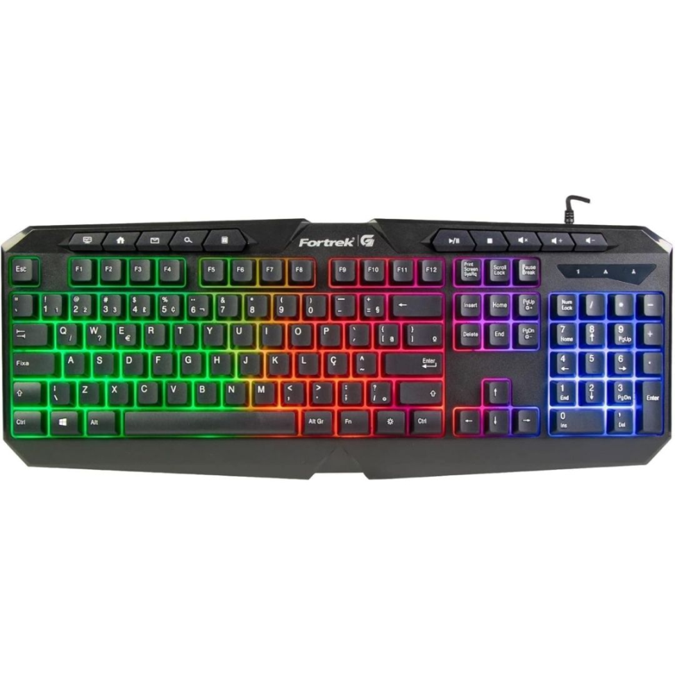 TECLADO GAMER SPIDER BLACK - FORTREK - #2