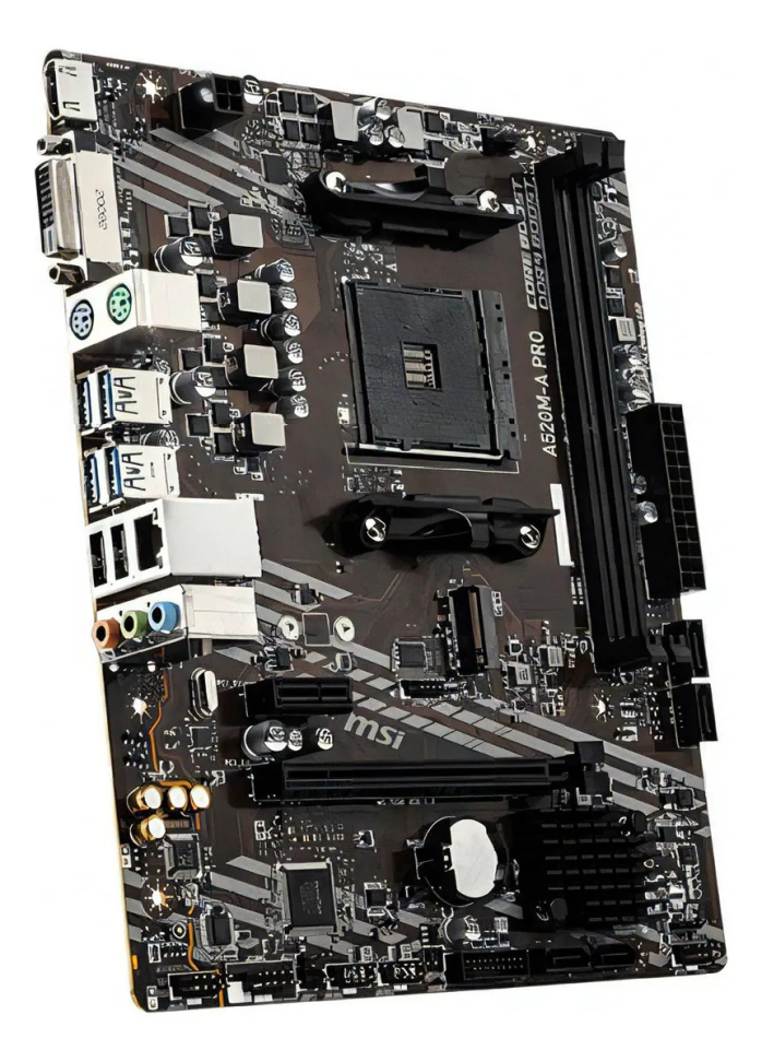 Placa-Mãe MSI A520M-A PRO