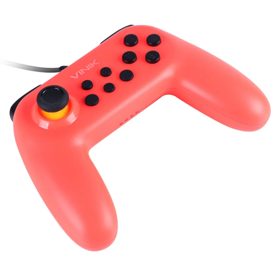 Kit Com 2 Controles USB Para Nintendo Switch - Vinik NS Color