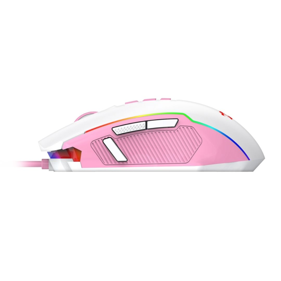 Mouse Gamer Ranger Branco/Rosa - Redragon - #4