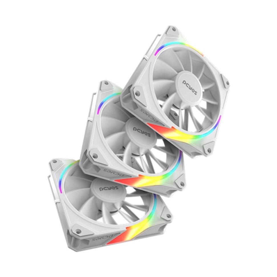 Kit Cooler Fan Pcyes, Sangue Frio 3 ARGB White - #2