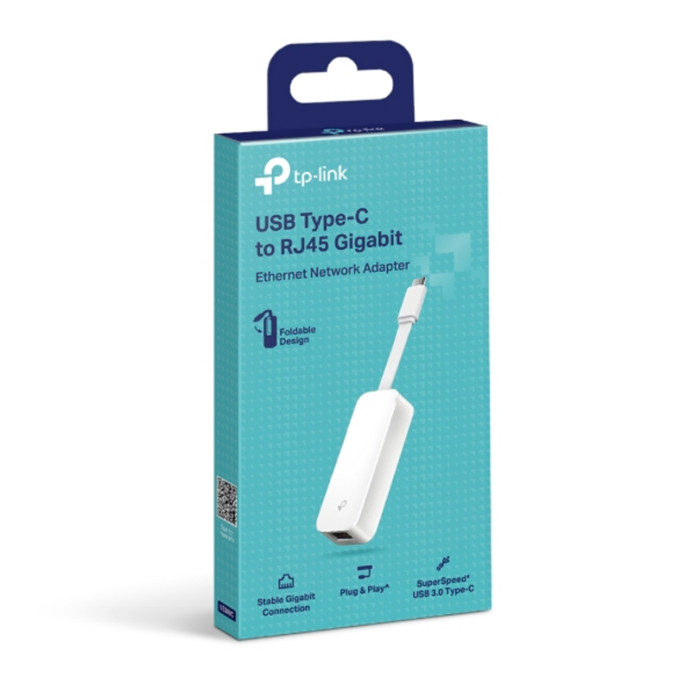 Adaptador USB-C Para RJ45 TP-Link, USB 3.0 Gigabit - UE300C