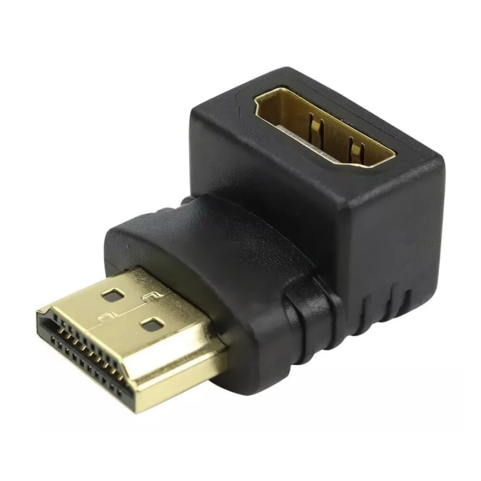Adaptador HDMI 90º, HDMI Femea ParaHDMI Macho - Exbom