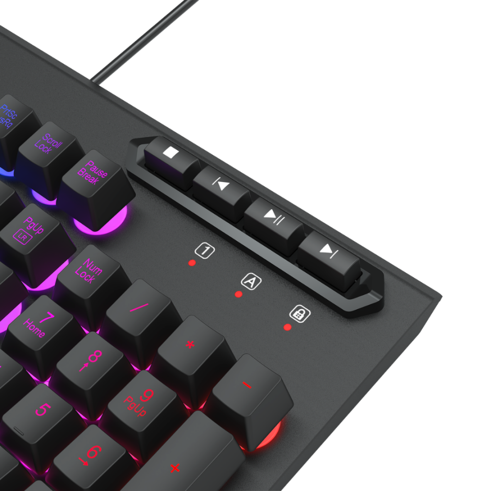 Teclado Gamer Netherbane, Membrana - Redragon K521-R - #6