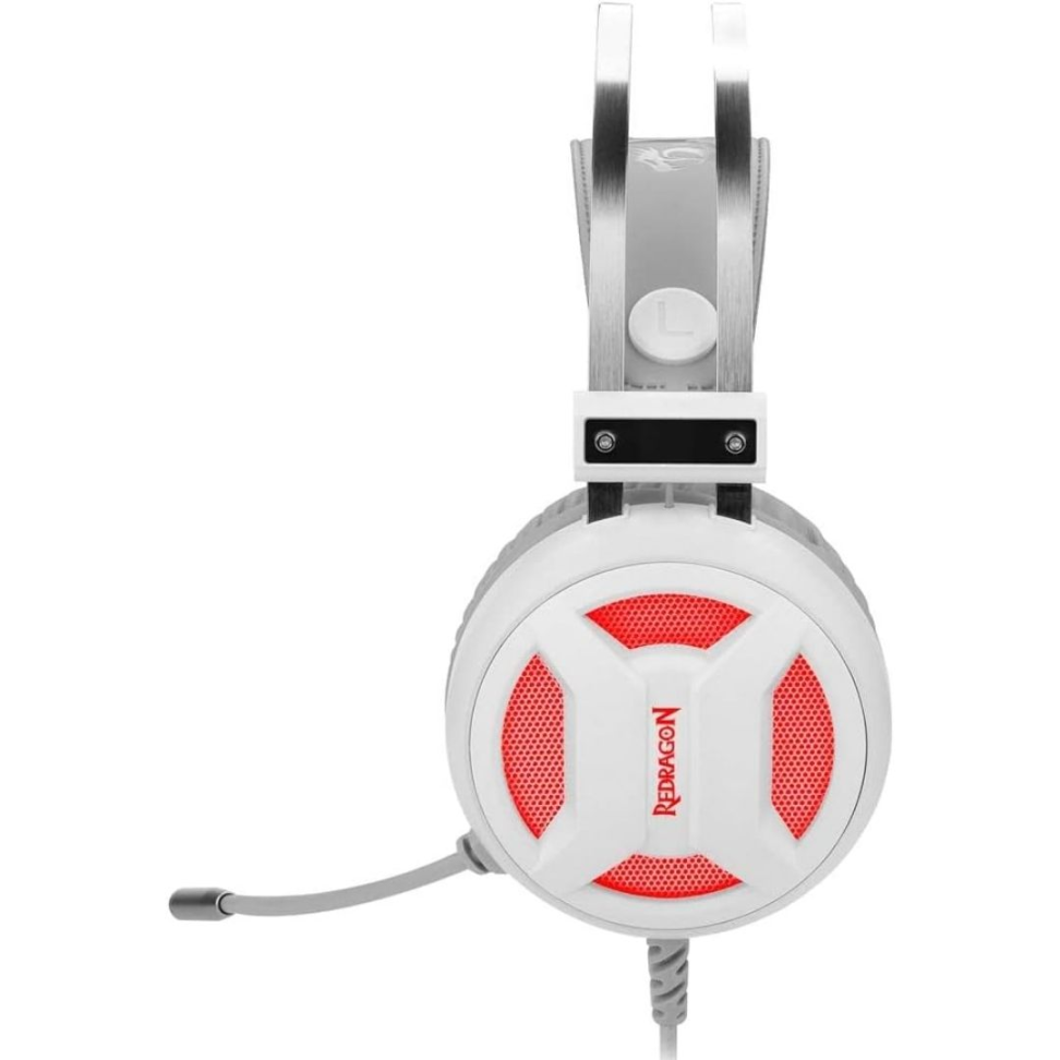 Headset Redragon Minos Lunar White - #2