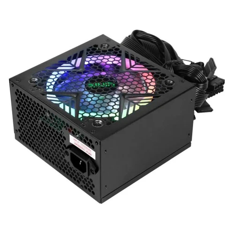 Fonte Gamer Dash 400W Preto Com Fan Led Rgb - Vfg400Wpr