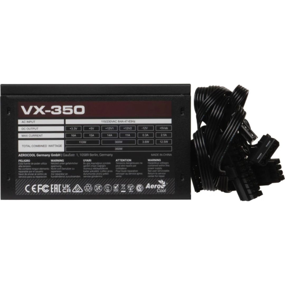 Fonte ATX 350W Stealth VX-350 - Aerocool - #2