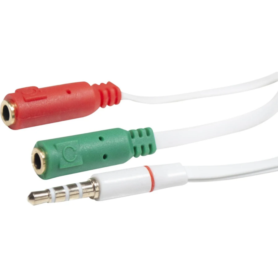 Cabo Adaptador P3 Macho Para P2 Femea 2 vias -  X-Cell