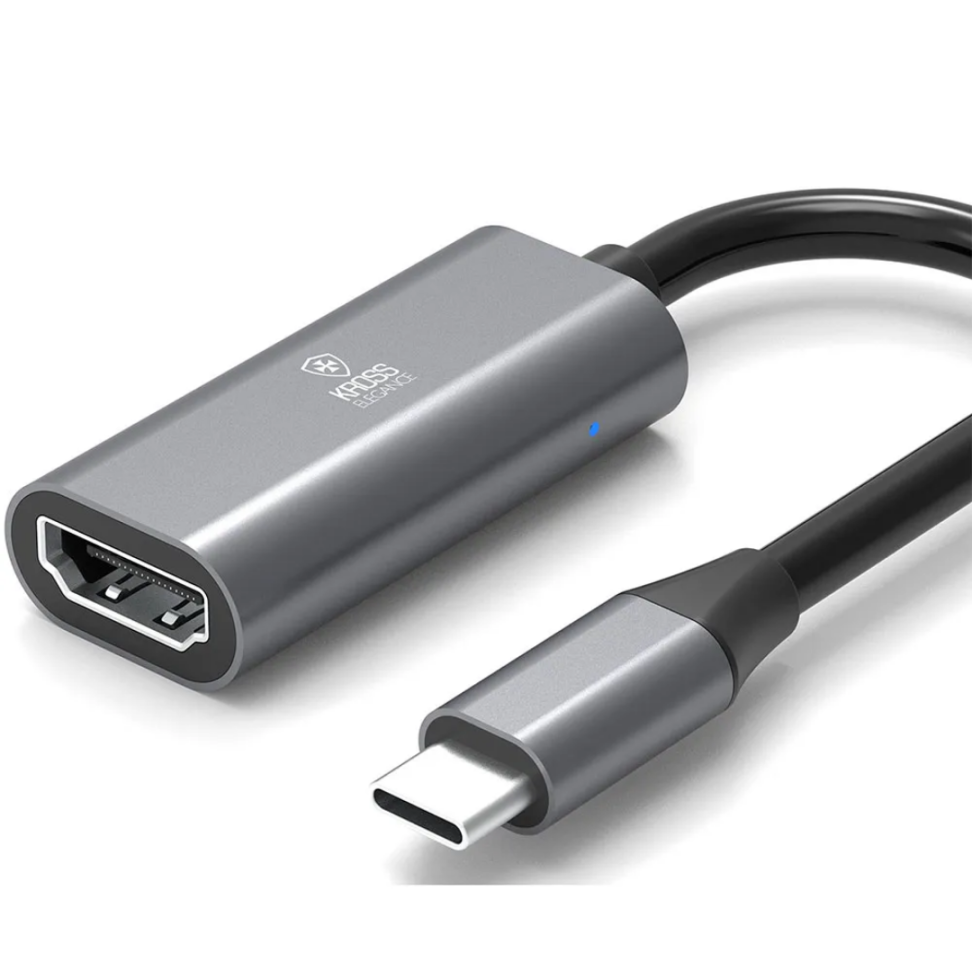 Adaptador KROSS USB-C para HDMI F- KE-UC0104