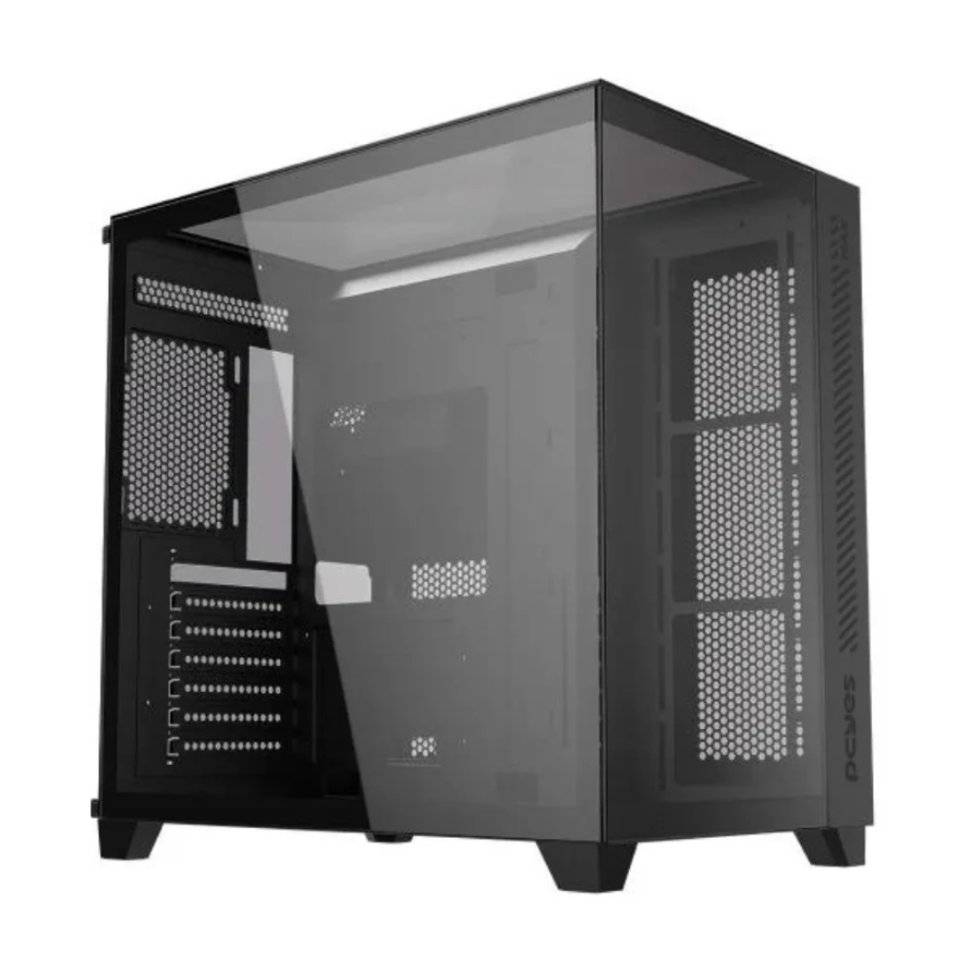 Gabinete Gamer Forcefield Max Black Vulcan - Pcyes - #5