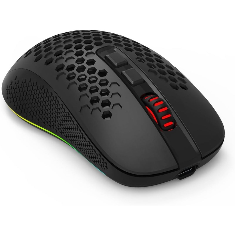 Mouse Gamer Sem Fio Hana Preto - Redragon - #4