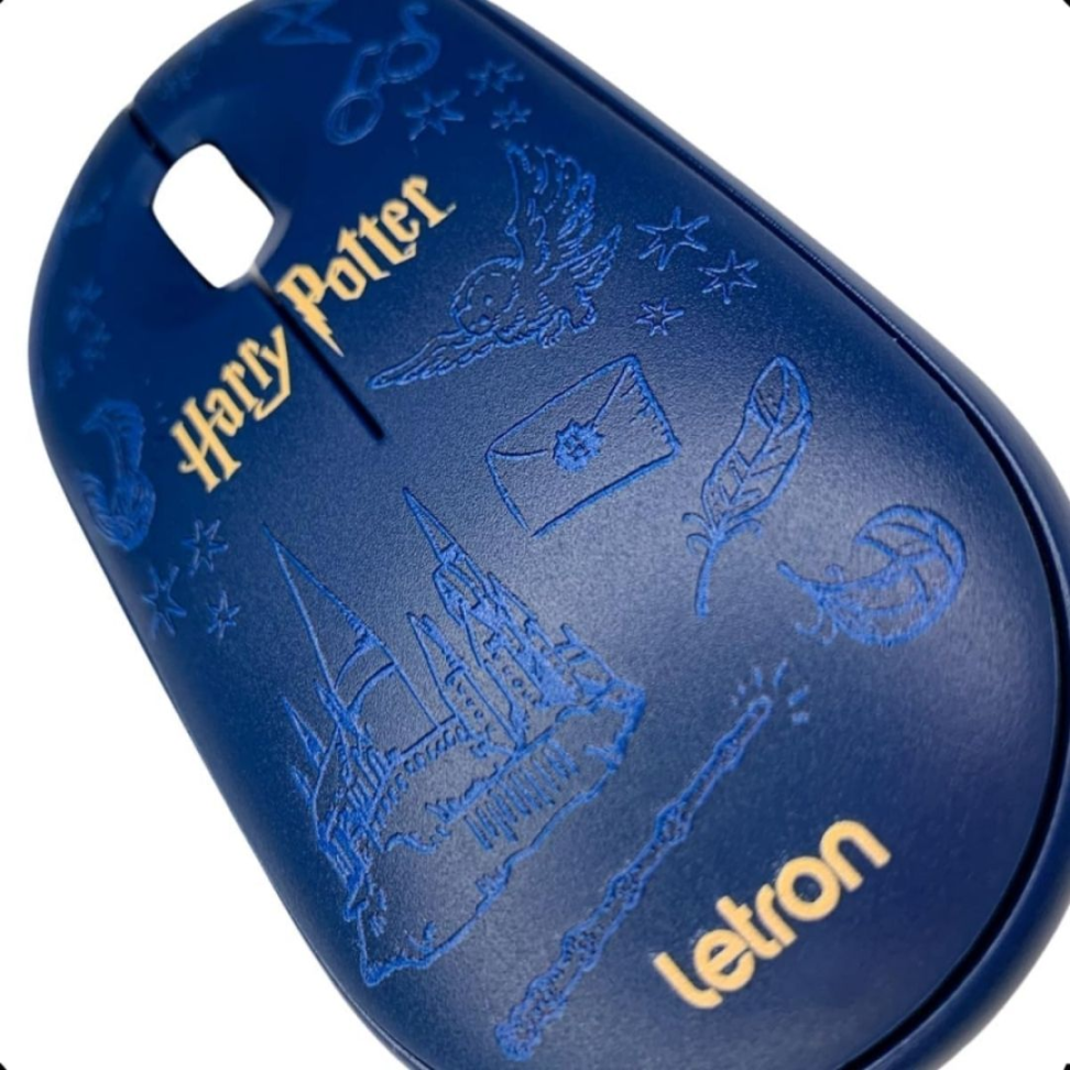 Combo Teclado e Mouse sem Fio Harry Potter - Letron - #4