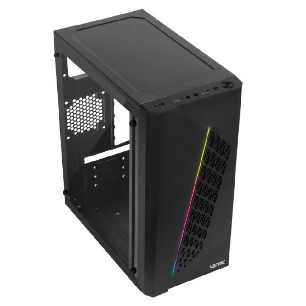 Gabinete Gamer Vinik Beam Preto Lateral Acrilico - Ggbacbk