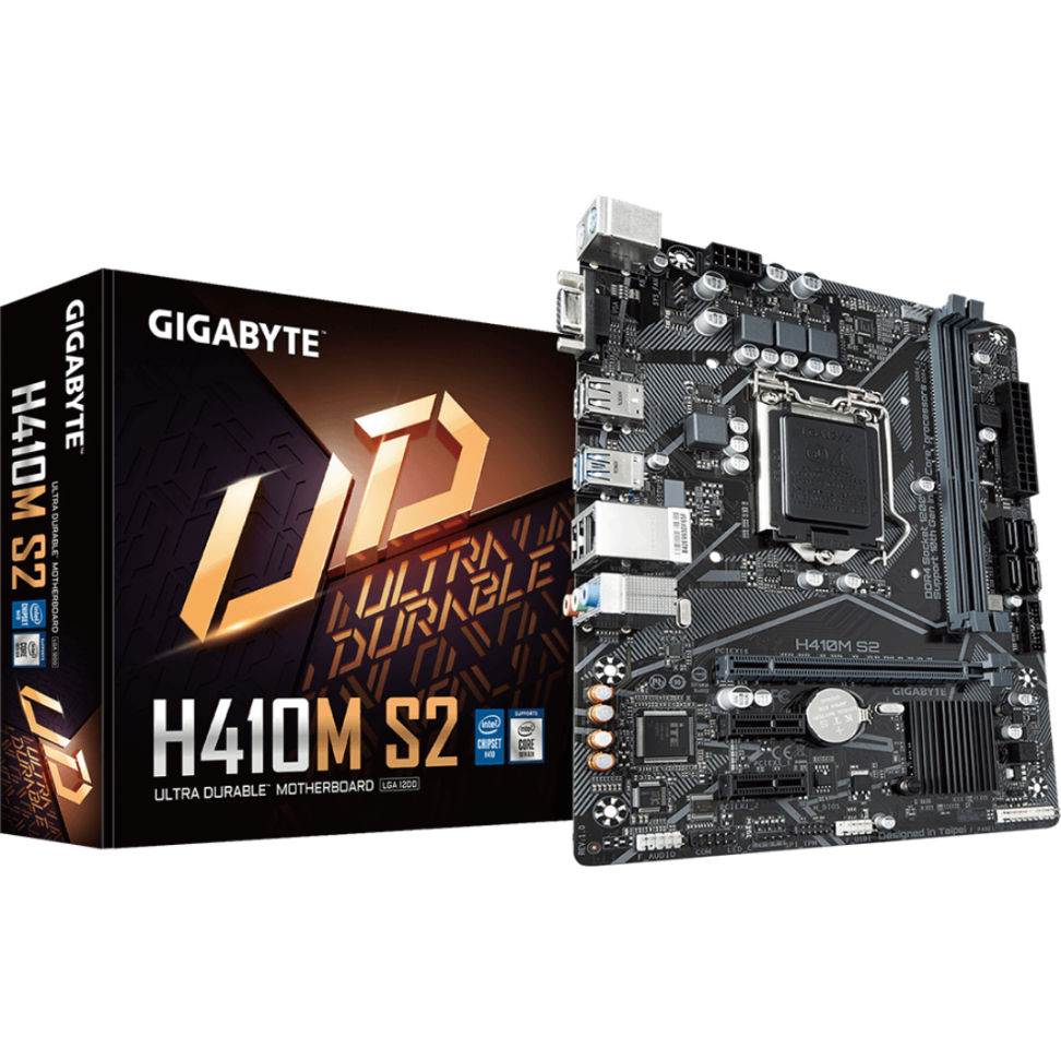 (SEMINOVA) Placa Mãe Gigabyte H410m S2 Lga 1200 DDDR4