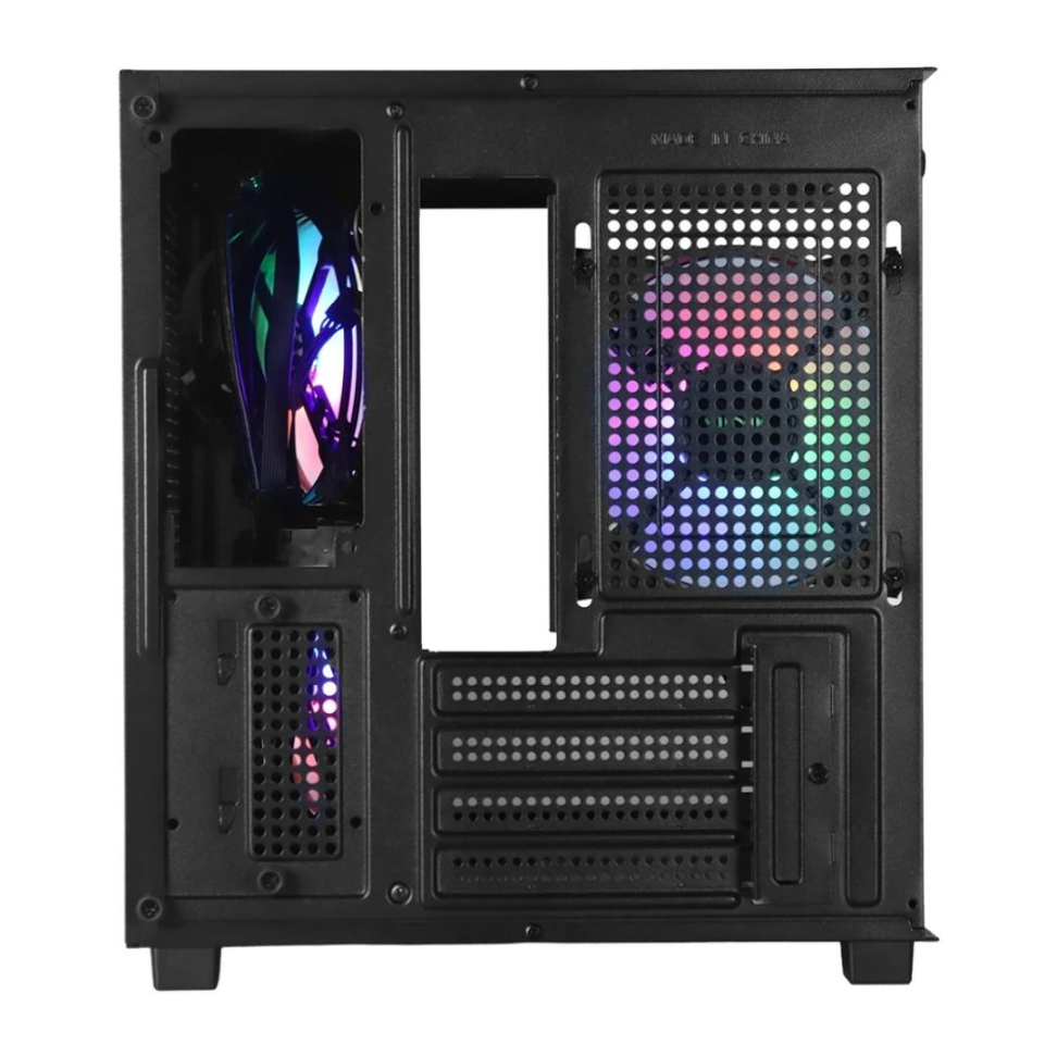 Gabinete Gamer Vinik G-Cube Preto, Laterais Em Vidro Temperado C/ 3 Fans - GGGCVBK - #5