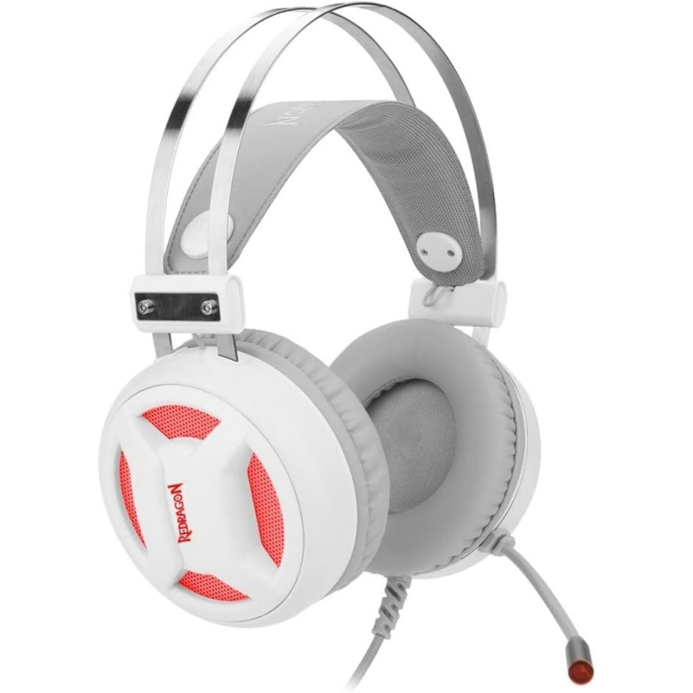 Headset Redragon Minos Lunar White - #3