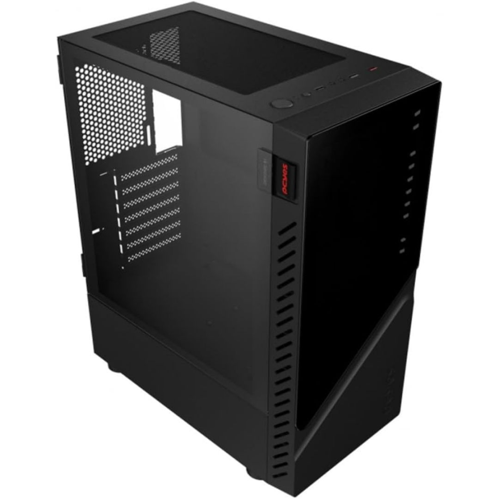 Gabinete Gamer Pcyes, Set Black Vulcan - #7