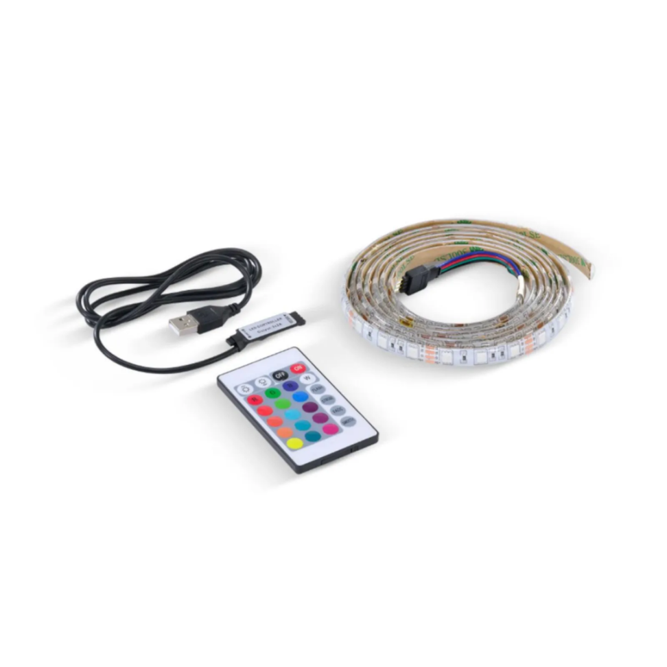 Fita Led RGB 2mt USB C/ Controladora - Vinik