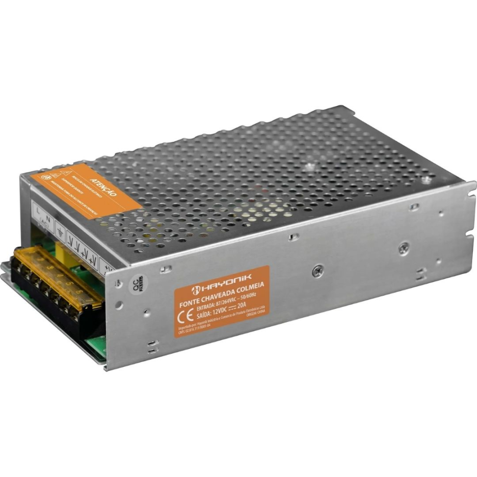 Fonte Chaveada Colmeia Hayonik Biv - FTC1220 20A 240W - #2
