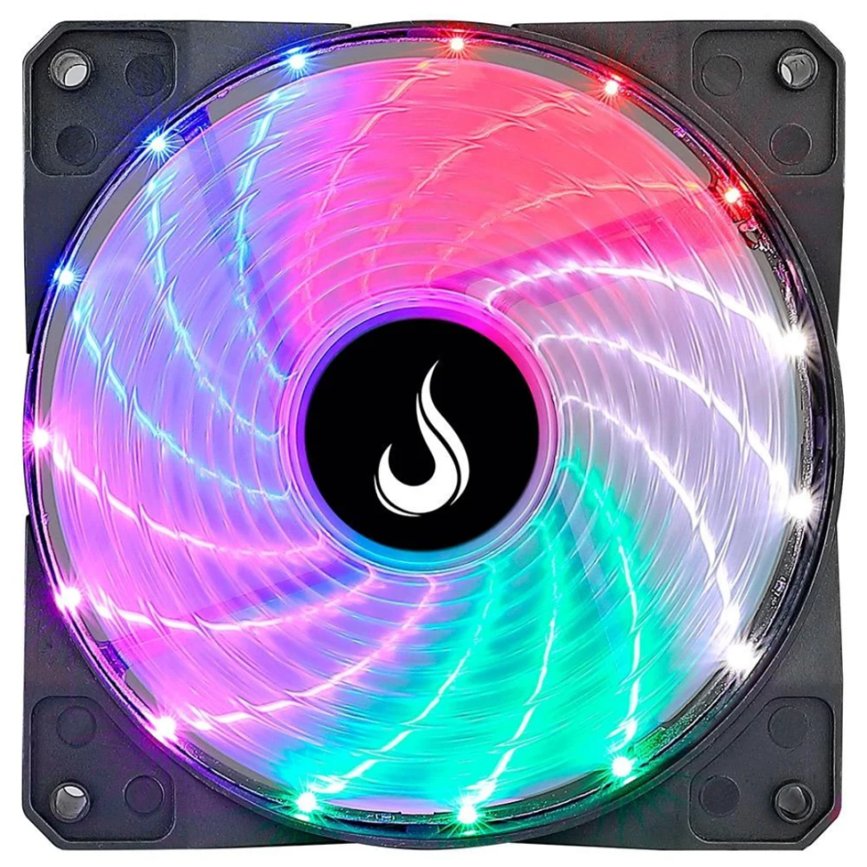 Ventoinha Wind Rainbow 120mm, Preto - Rise Mode - #3