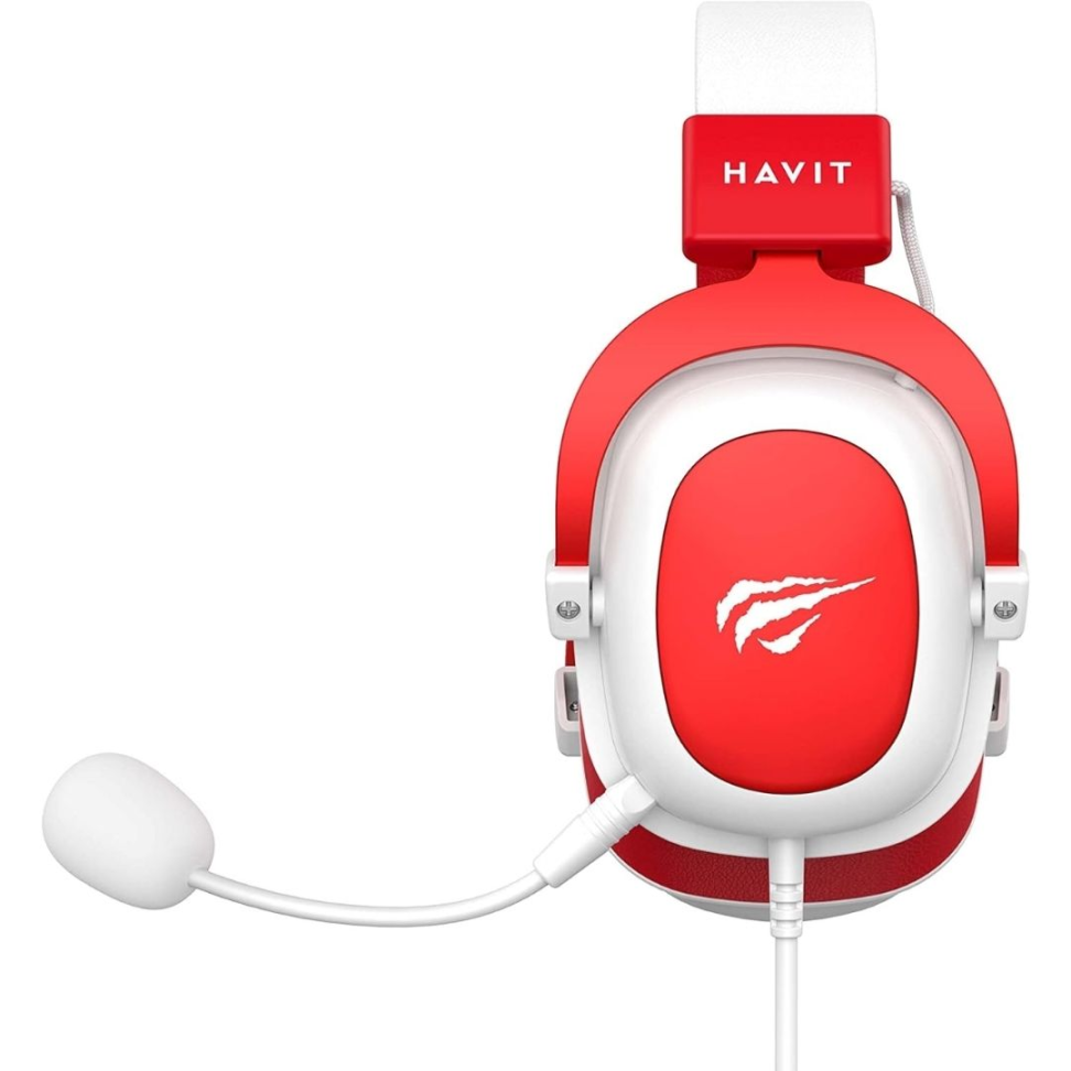 Headset Havit H2002D White/Red - #3
