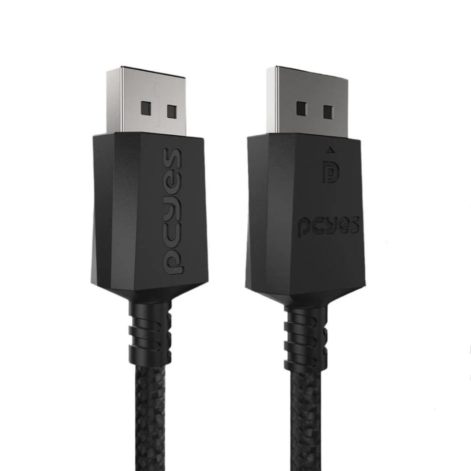Cabo Displayport 2.1 Nylon Preto, 2M - Pdpn2-2