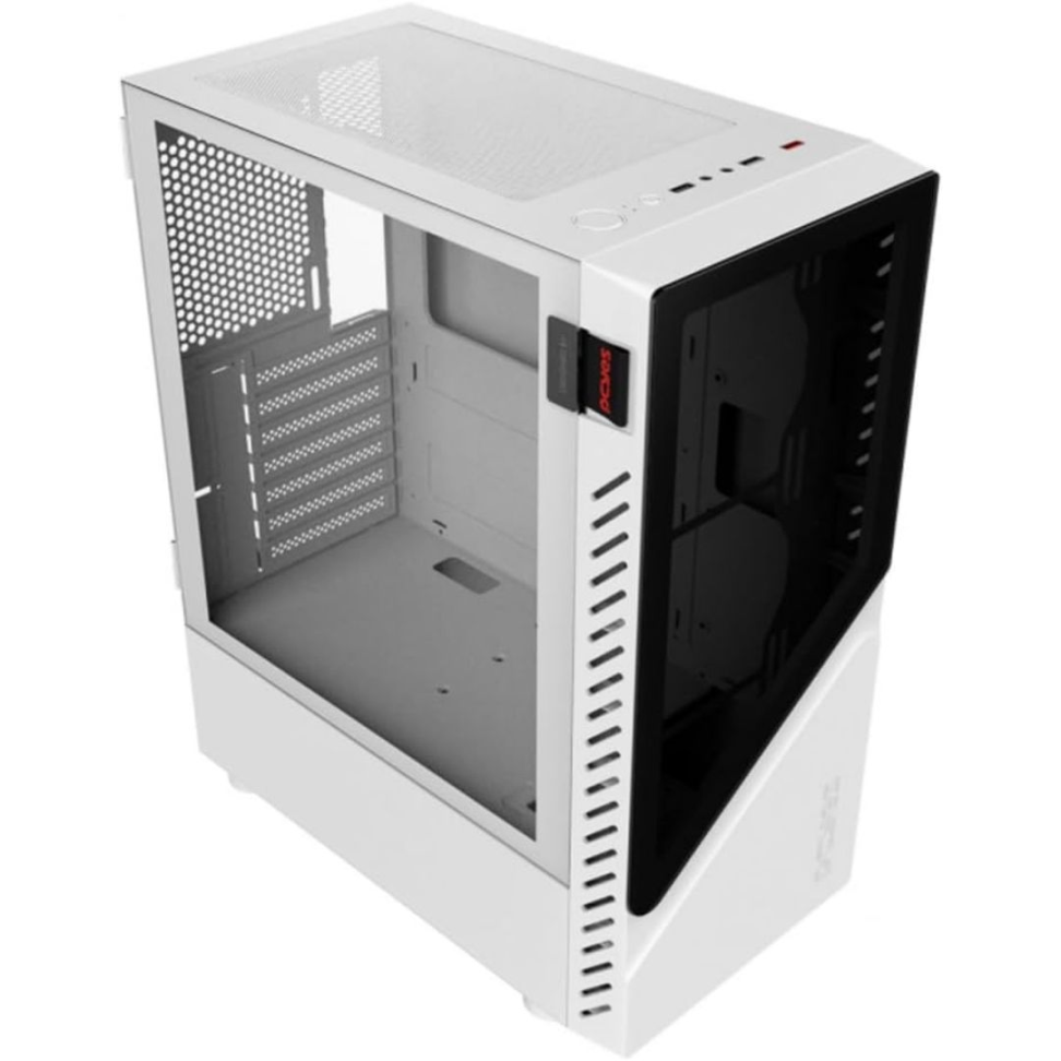 Gabinete Gamer Pcyes, Set White Ghost - #5