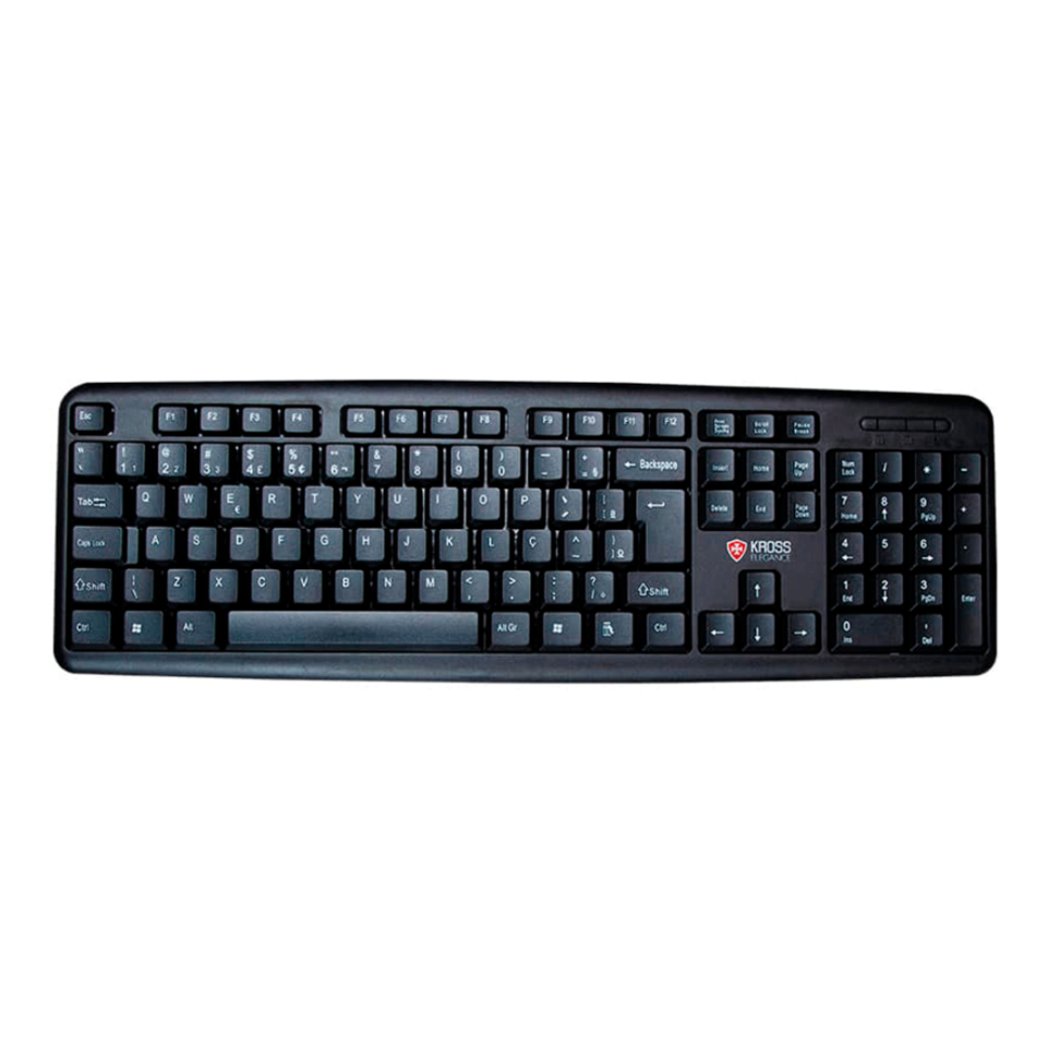 Teclado USB Kross KE-K095V2 Preto