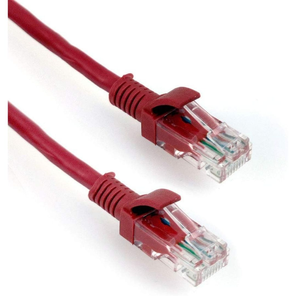 Cabo De Rede CAT6 5mt Vermelho - Pluscable - #2
