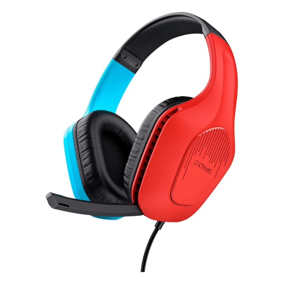 Headset Gamer GXTrust P3 Azul e Vermelho - 25423