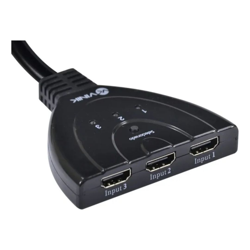 Switch HDMI 1.3V 3 Em 1 SWH3-1 - #2