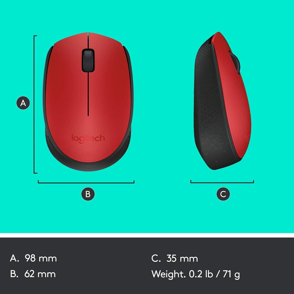 Mouse M170 s/ fio azul - Logitech - #5